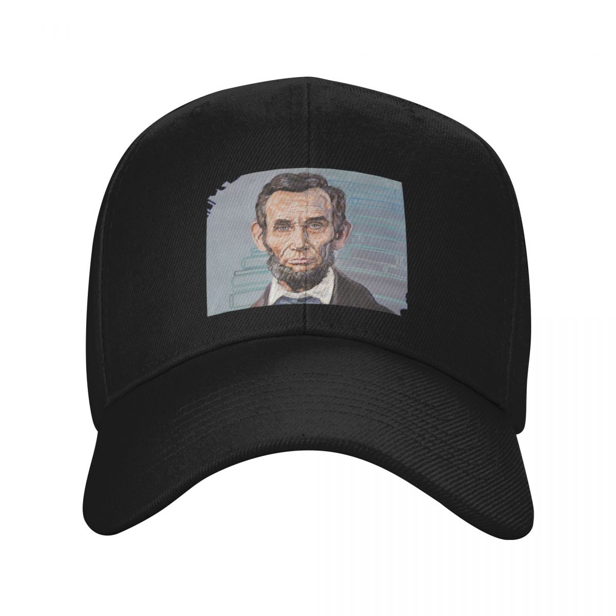 Golf Cap Dad - 生涯学習者 - エイブラハム・リンカーン ベースボールキャップ スナップバックキャップ ダッドハット