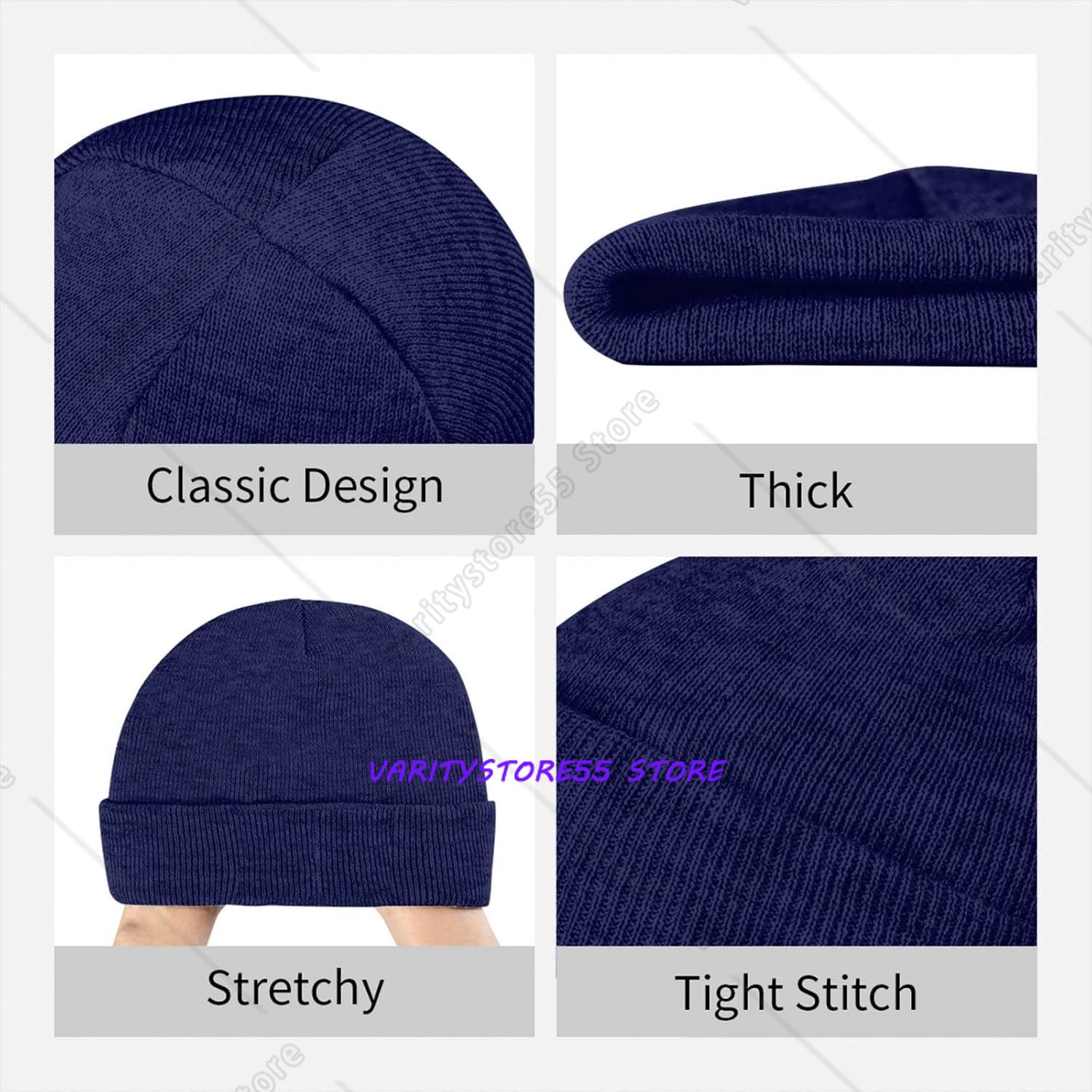 カラフルなバラ柄のニット帽。男性・女性用。冬用。袖口付きのス - Beanie Cuffed Knit のレビューと価格