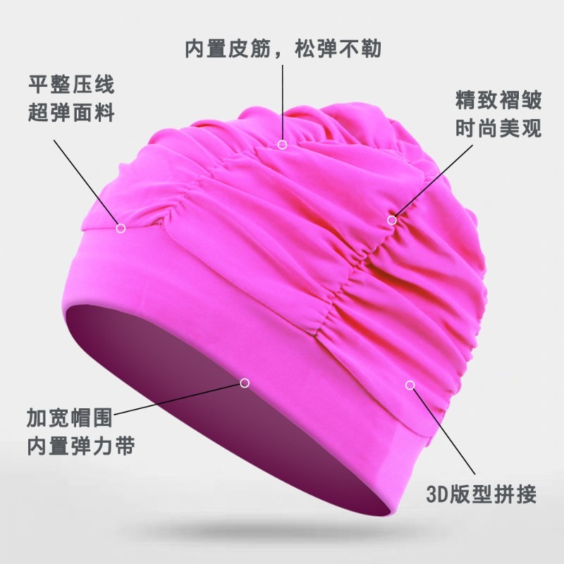 通気性のある素材のスイムキャップ 快適なデザイン 長い髪の保 - Swim Hat Silicone のレビューと価格